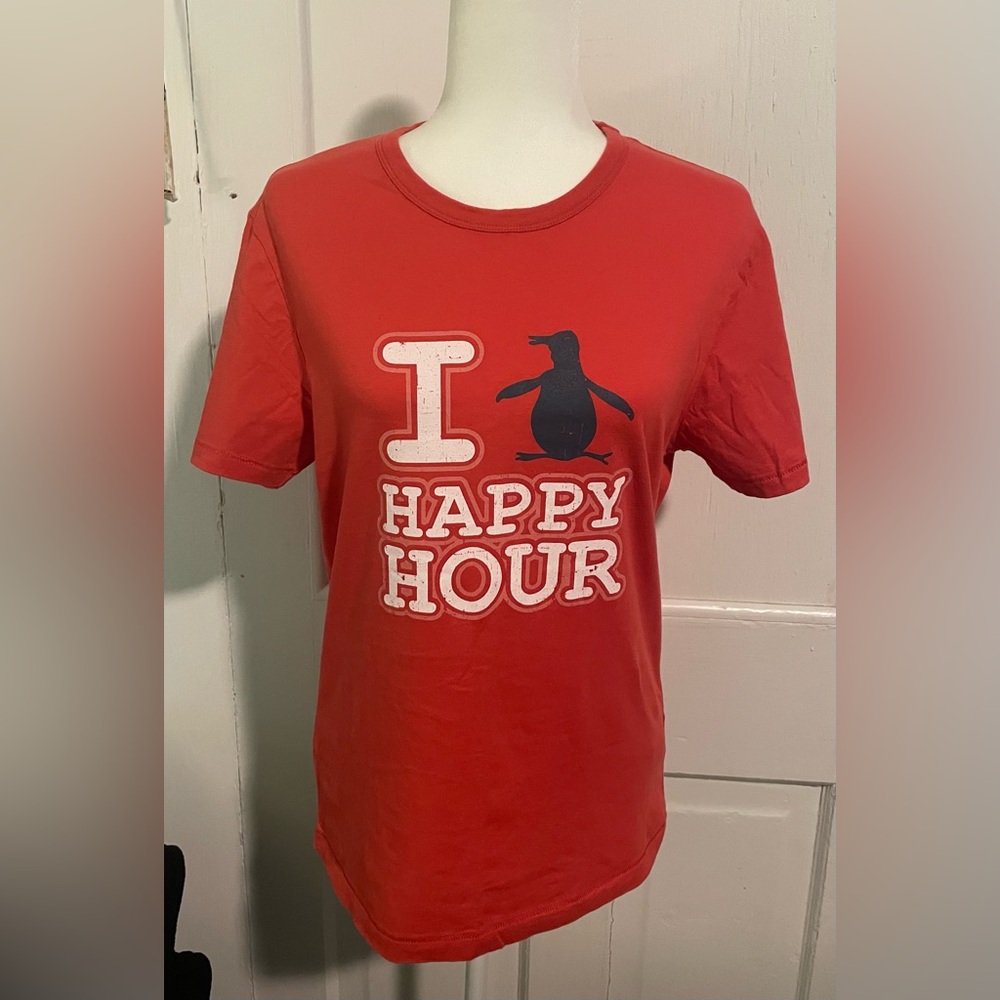 Original Penguin Red Graphic Tee